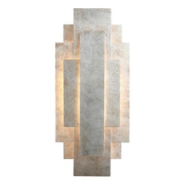 Endon 90451 - Zidno svetilo ALZARE 2xG9/3W/230V bela patina