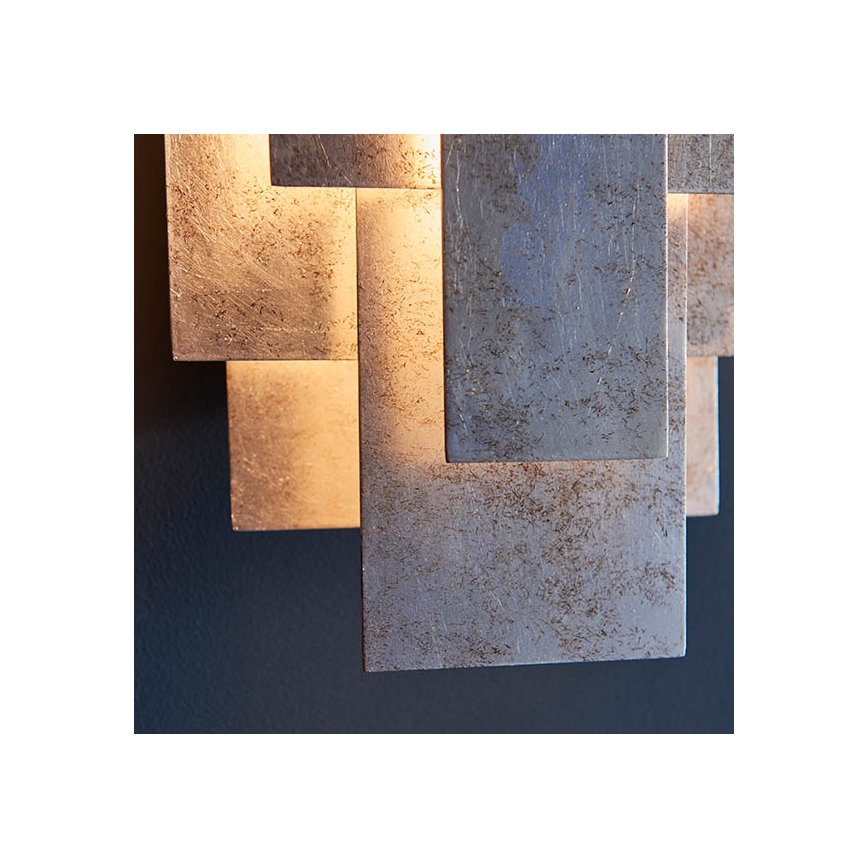 Endon 90451 - Zidno svetilo ALZARE 2xG9/3W/230V bela patina