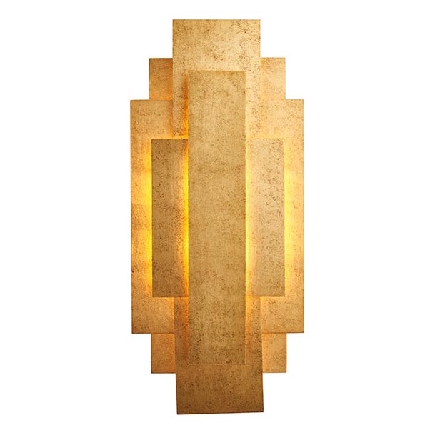 Endon 90452 - Zidna lampa ALZARE 2xG9/3W/230V zlatna