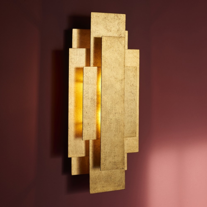 Endon 90452 - Zidna lampa ALZARE 2xG9/3W/230V zlatna