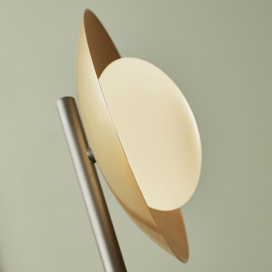 Endon 92039 - Podna lampa RUFFLE 3xG9/3W/230V crno/zlatna