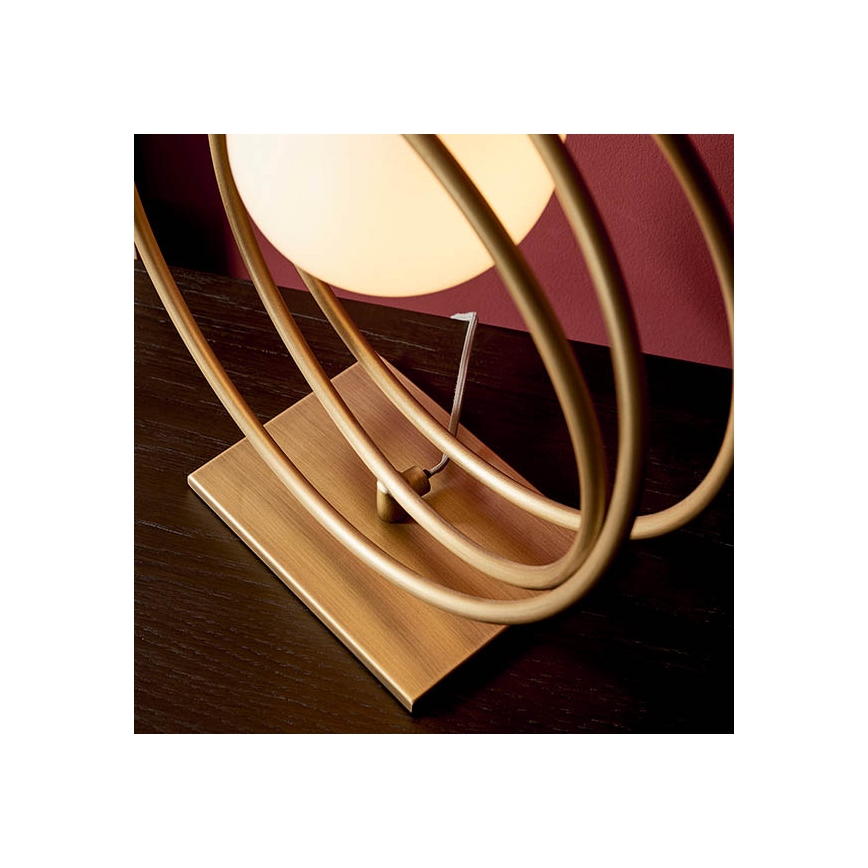 Endon 92491 - Stona lampa EMILIO 1xG9/3W/230V zlatna