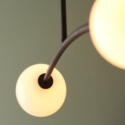 Endon 92940 - Luster na stalku BALANCE 4xG9/3W/230V crna