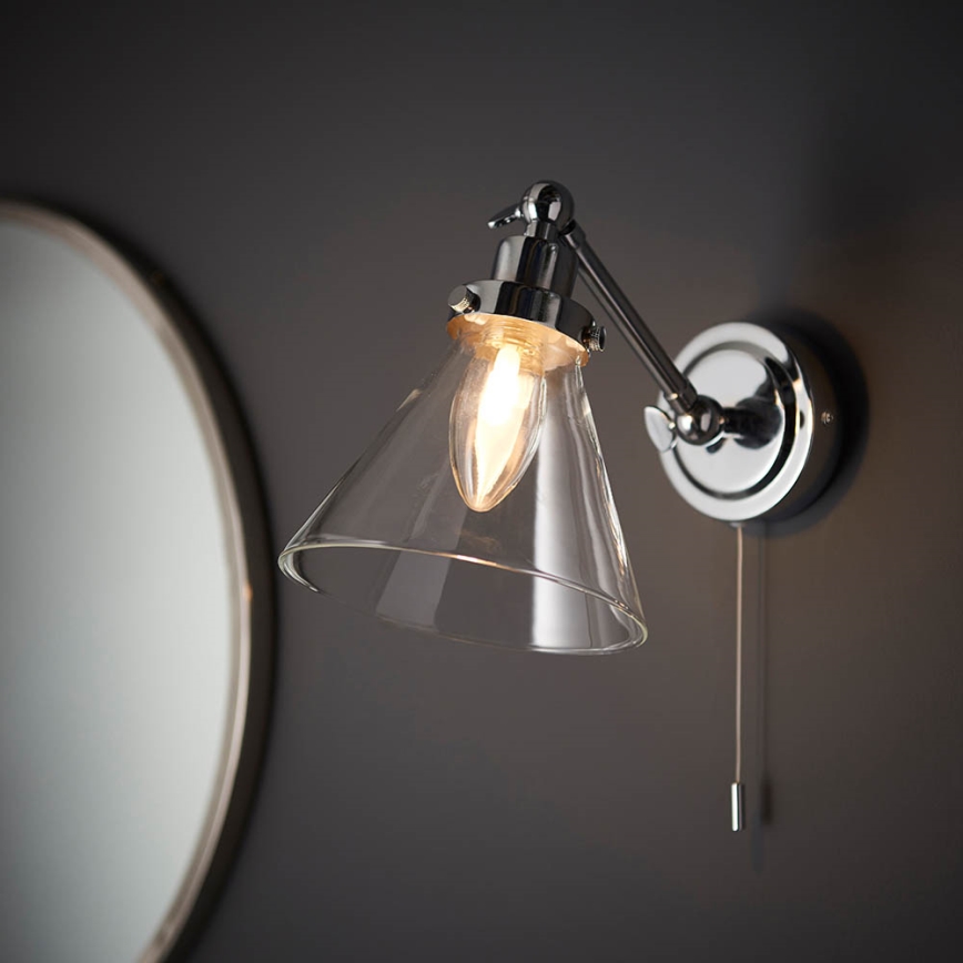 Endon 93853 - Zidna reflektorska lampa za kupatilo FARADAY 1xG9/3W/230V IP44 sjajni krom