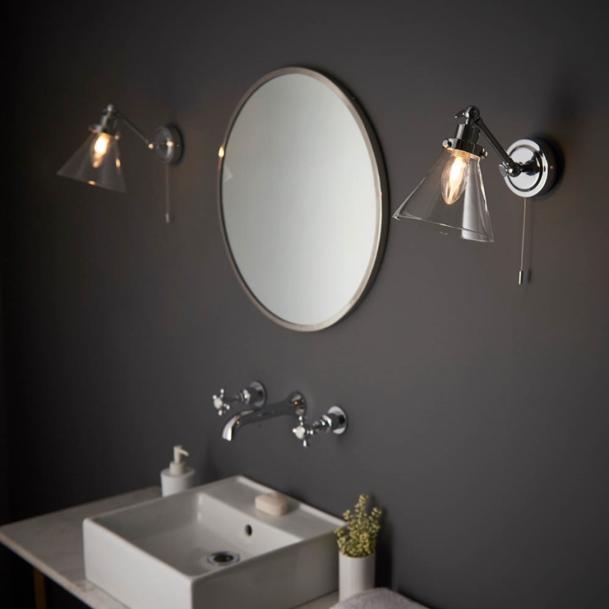Endon 93853 - Zidna reflektorska lampa za kupatilo FARADAY 1xG9/3W/230V IP44 sjajni krom