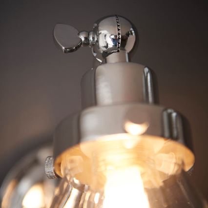 Endon 93853 - Zidna reflektorska lampa za kupatilo FARADAY 1xG9/3W/230V IP44 sjajni krom