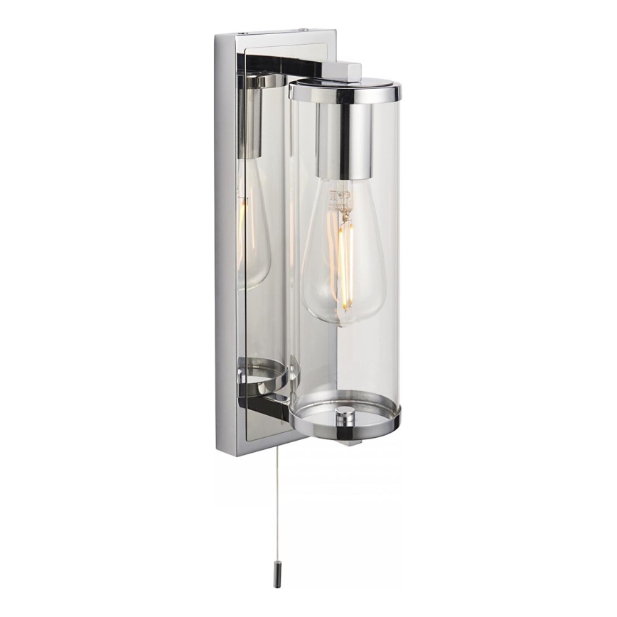 Endon 94074 - Zidna lampa za kupatilo TAYLOR 1xE27/10W/230V IP44 sjajni krom