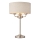 Endon 94369 - Stona lampa HIGHCLERE 3xE14/18W/230V bež/mat krom