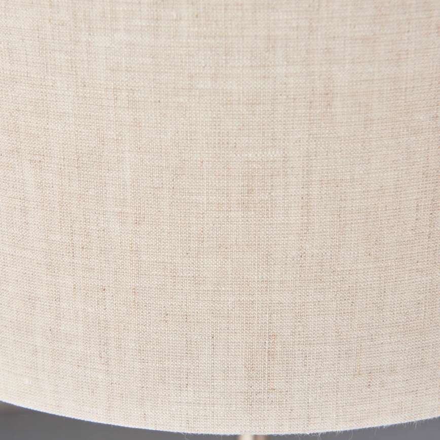 Endon 94369 - Stona lampa HIGHCLERE 3xE14/18W/230V bež/mat krom