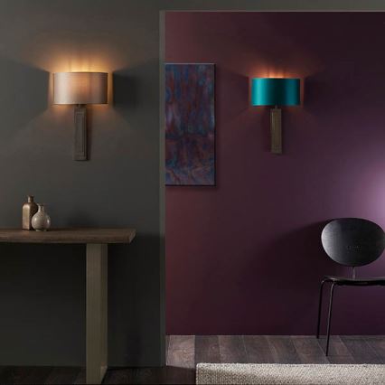 Endon 95271 - Zidna lampa CARLTON 1xE27/10W/230V bronzana