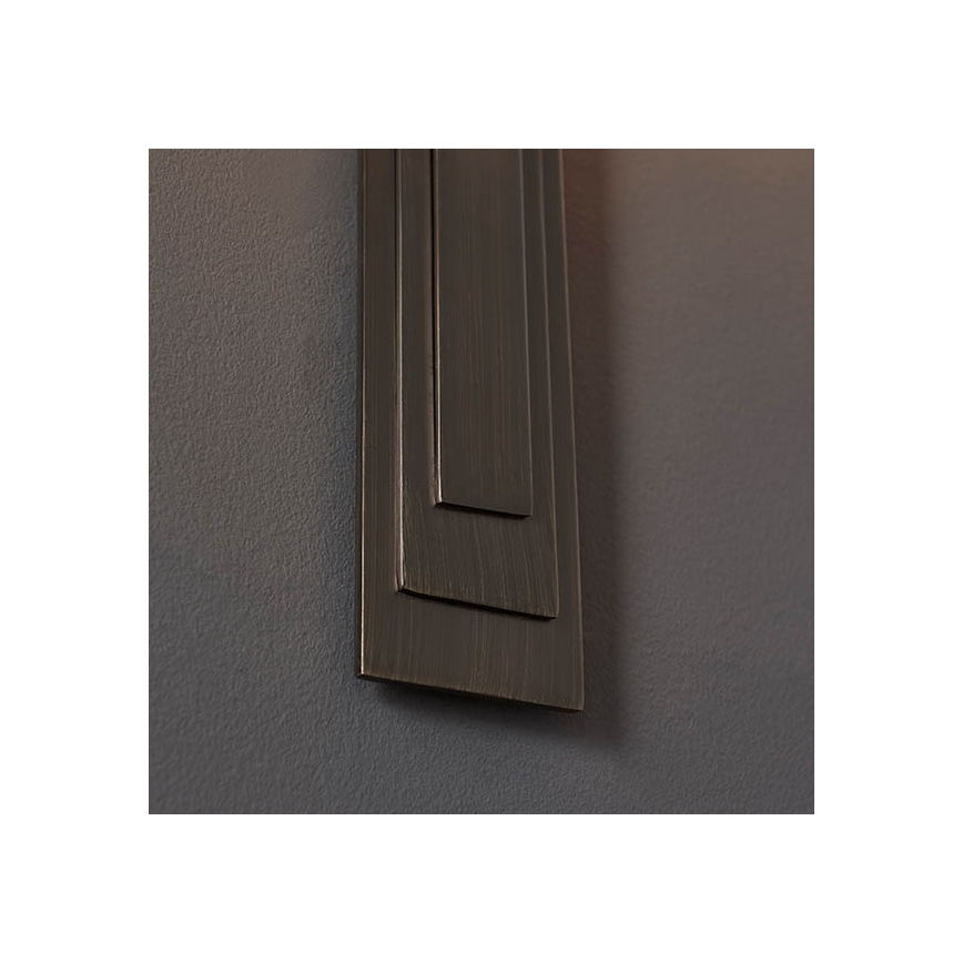 Endon 95271 - Zidna lampa CARLTON 1xE27/10W/230V bronzana