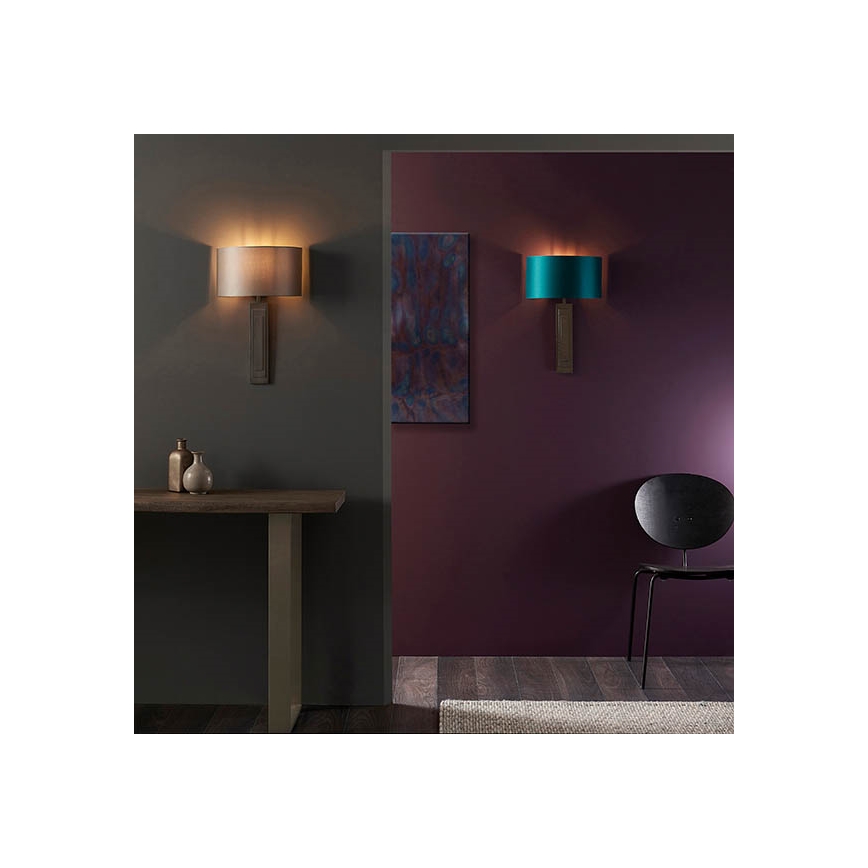 Endon 95271 - Zidno svetlo CARLTON 1xE27/10W/230V bronza