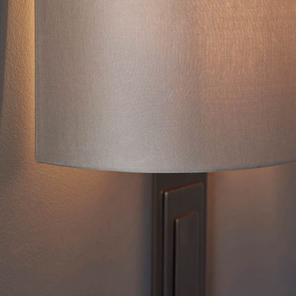 Endon 95271 - Zidno svetlo CARLTON 1xE27/10W/230V bronza