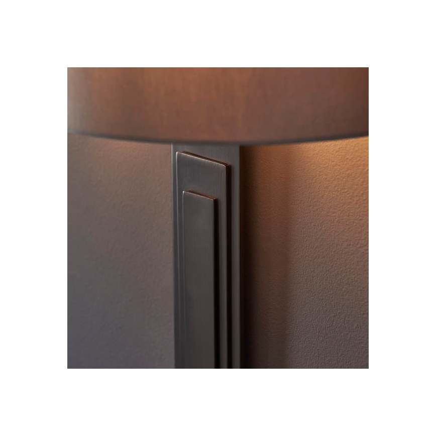 Endon 95271 - Zidno svetlo CARLTON 1xE27/10W/230V bronza