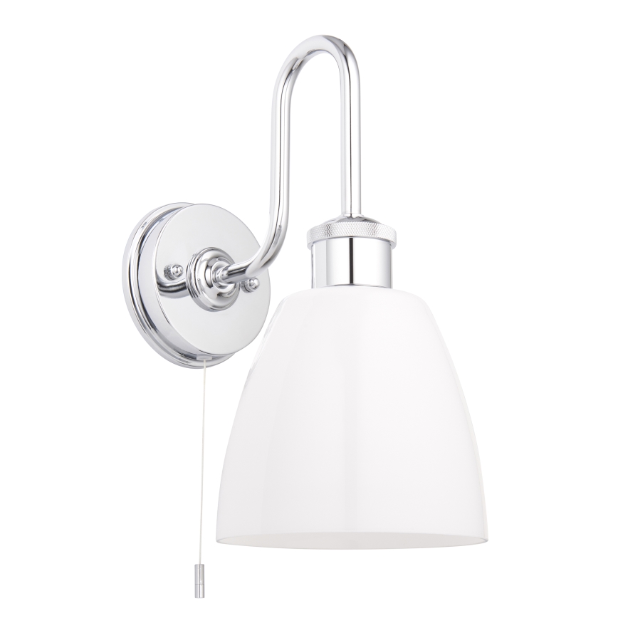 Endon 95506 - Kupatilsko zidno svetlo PIPER 1xE27/10W/230V IP44 sjajni hrom