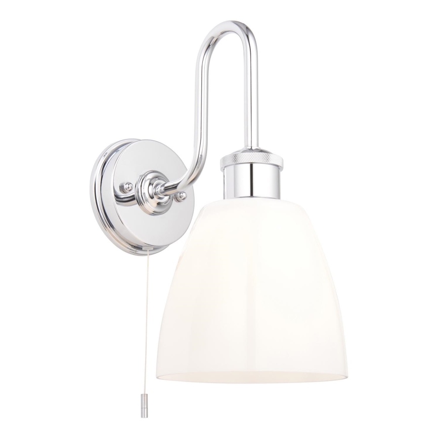 Endon 95506 - Kupatilsko zidno svetlo PIPER 1xE27/10W/230V IP44 sjajni hrom