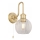 Endon 95507 - Zidna lampa za kupatilo KENDALL 1xE27/10W/230V IP44 mesing
