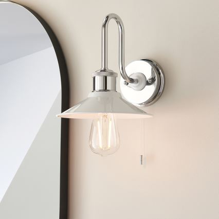 Endon 95508 - Zidna lampa za kupatilo MARIS 1xE27/6W/230V IP44 sjajni hrom