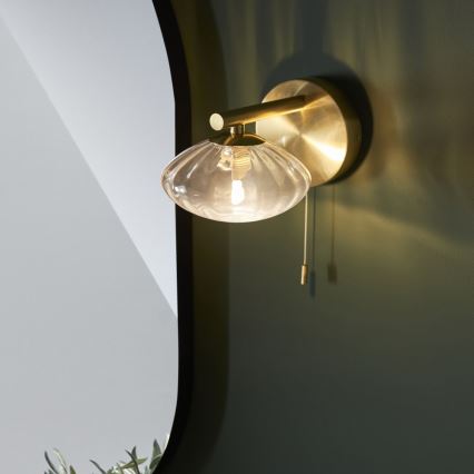 Endon 97182 - Zidna lampa za kupatilo MOBIAS 1xG9/3W/230V IP44 mesing
