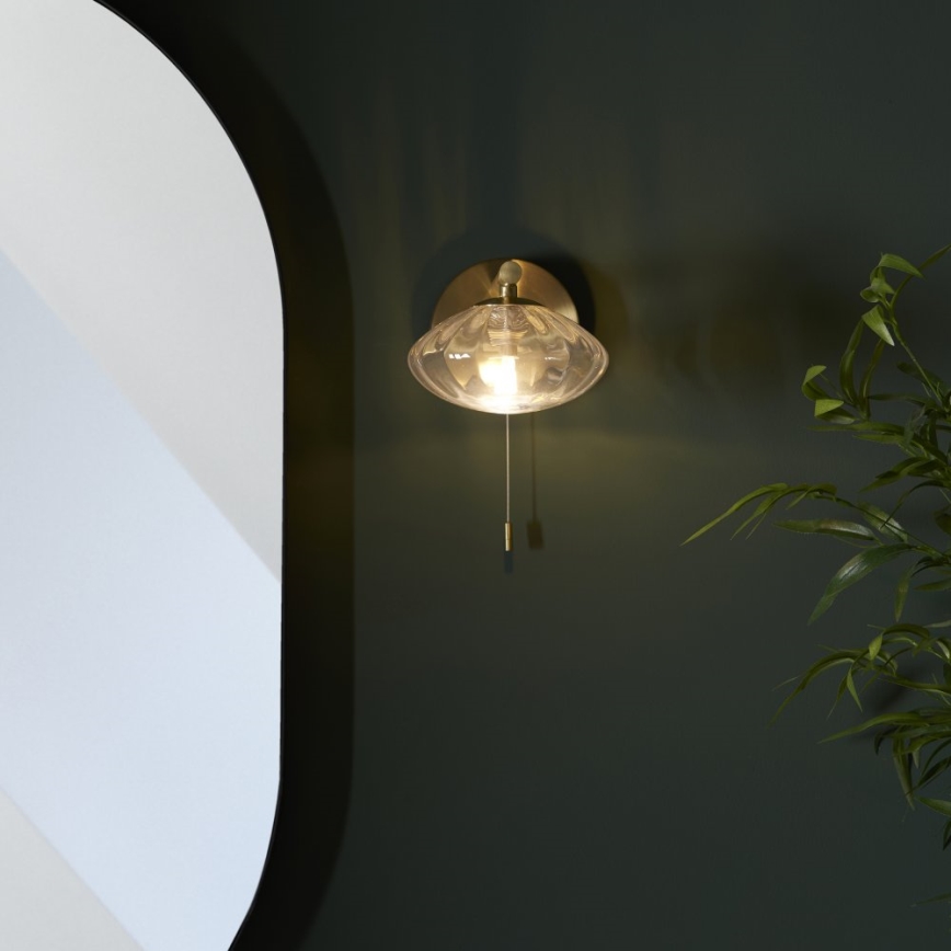 Endon 97182 - Zidna lampa za kupatilo MOBIAS 1xG9/3W/230V IP44 mesing