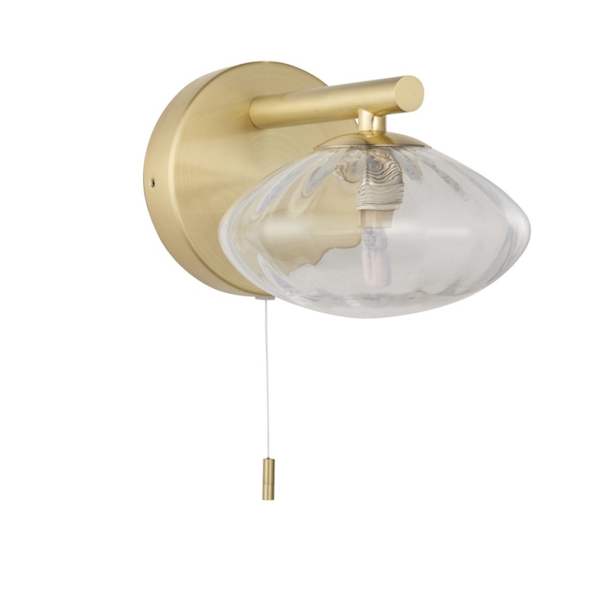 Endon 97182 - Zidna lampa za kupatilo MOBIAS 1xG9/3W/230V IP44 mesing