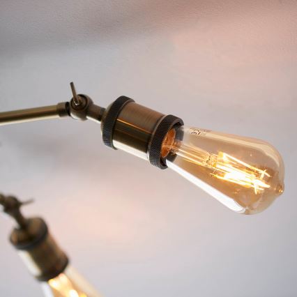 Endon 97244 - spot svetiljka HAL 5xE27/40W/230V mesing