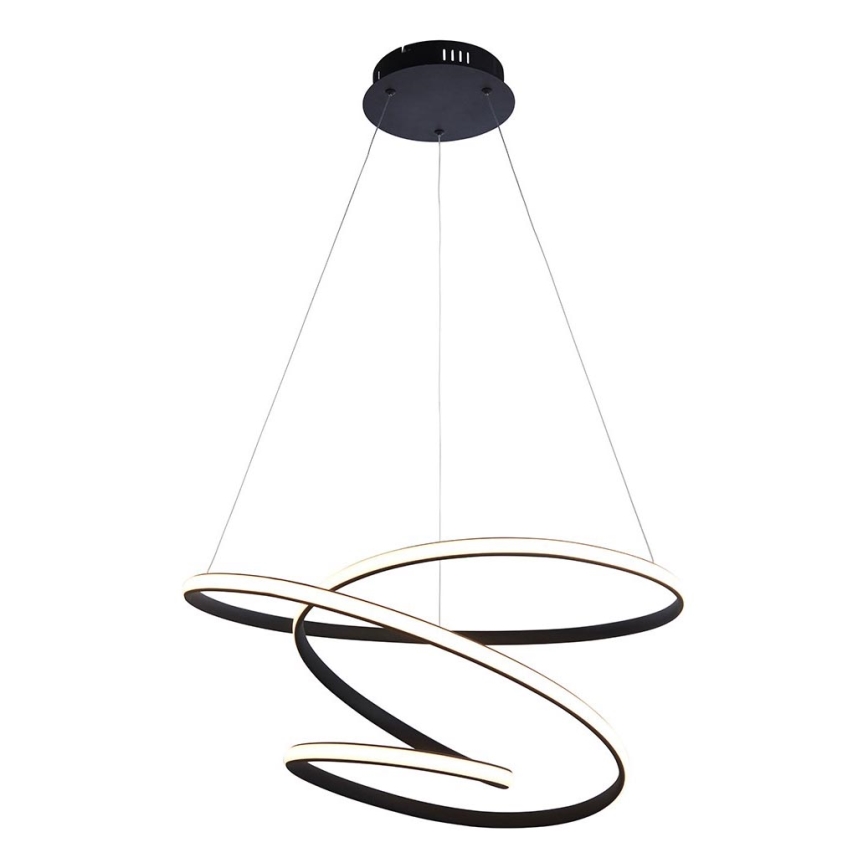 Endon 97632 - LED luster na sajli DUNE LED/47,5W/230V 3000K crna