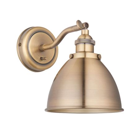 Endon 98746 - Zidno reflektorsko svetlo FRANKLIN 1xE14/7W/230V, mesing