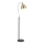 Endon 98748 - Podna lampa FRANKLIN 1xE27/10W/230V mesing/crna