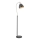 Endon 98753 - Podna lampa FRANKLIN 1xE27/10W/230V mat hrom/antracit