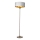 Endon 98935 - Podna lampa HIGHCLERE 3xE14/40W/230V bela/mesing prečnik 47 cm
