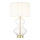Endon 99110 - Stona lampa prigušiva KELDA 1xE27/10W/230V bela/zlatna