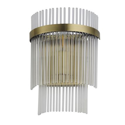 Endon 99168 - Zidna lampa MARIETTA 1xE14/6W/230V mesing/prozirna