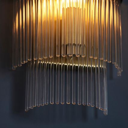 Endon 99168 - Zidna lampa MARIETTA 1xE14/6W/230V mesing/prozirna