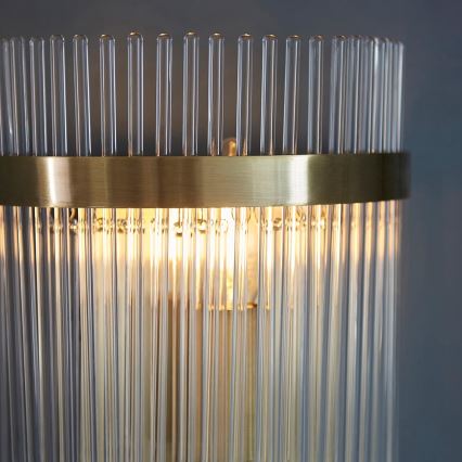 Endon 99168 - Zidna lampa MARIETTA 1xE14/6W/230V mesing/prozirna