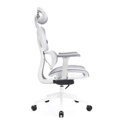Ergonomska kancelarijska stolica LEVANO siva/bela/crna