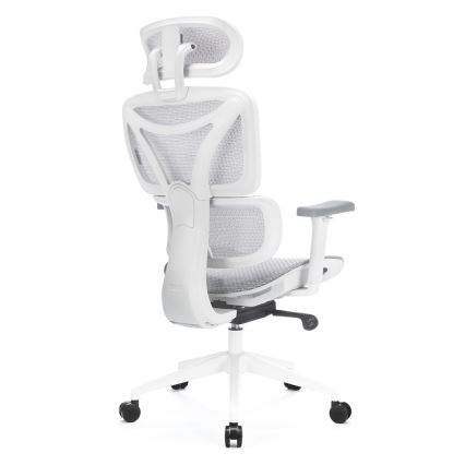 Ergonomska kancelarijska stolica LEVANO siva/bela/crna