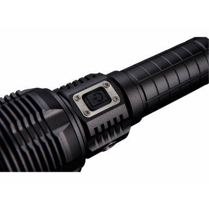 Extol - LED Prigušiva punjiva baterijska lampa sa powerbankom LED/60W/10000 mAh 8000 lm IPX4 crno