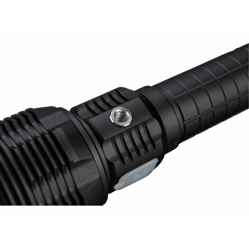 Extol - LED Prigušiva punjiva baterijska lampa sa powerbankom LED/60W/10000 mAh 8000 lm IPX4 crno