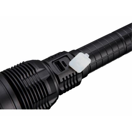 Extol - LED Prigušiva punjiva baterijska lampa sa powerbankom LED/60W/10000 mAh 8000 lm IPX4 crno