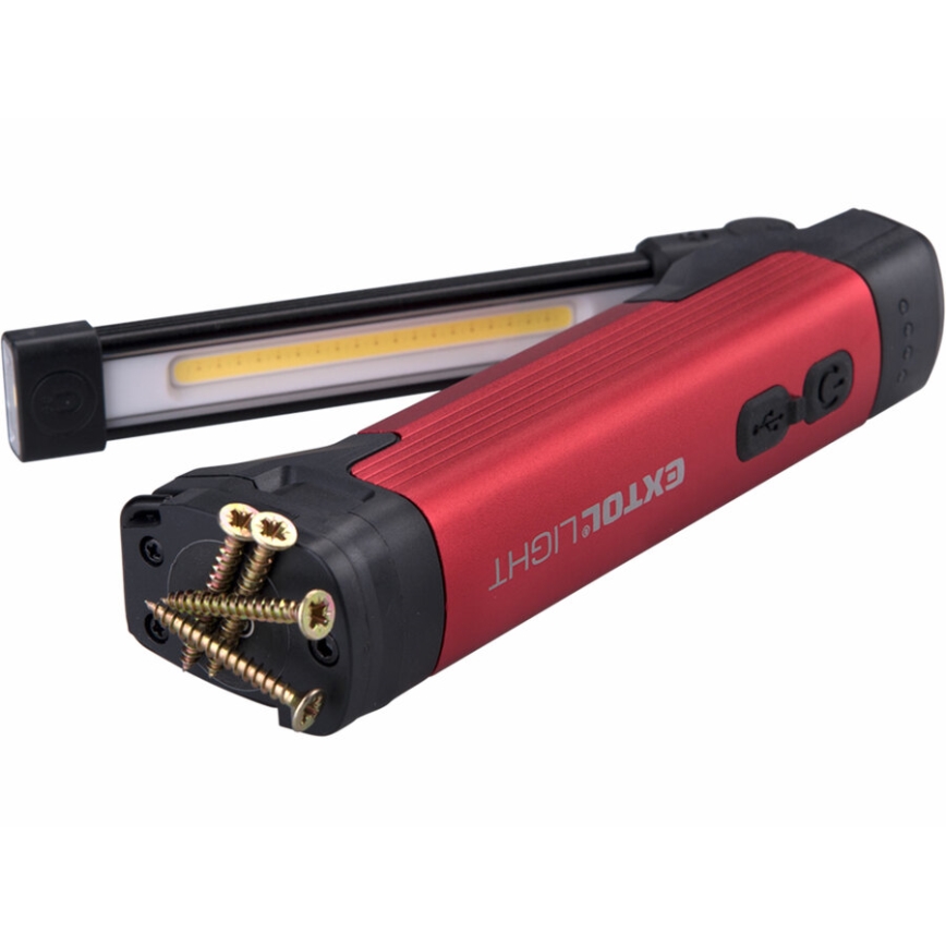 Extol - LED Prigušiva punjiva radna lampa LED/3,7V 2600 mAh IPX4