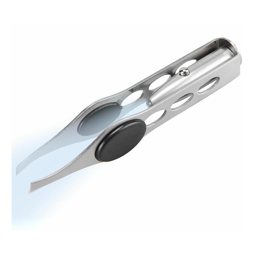 Extol - Pinceta sa LED svetlom 3xLR41