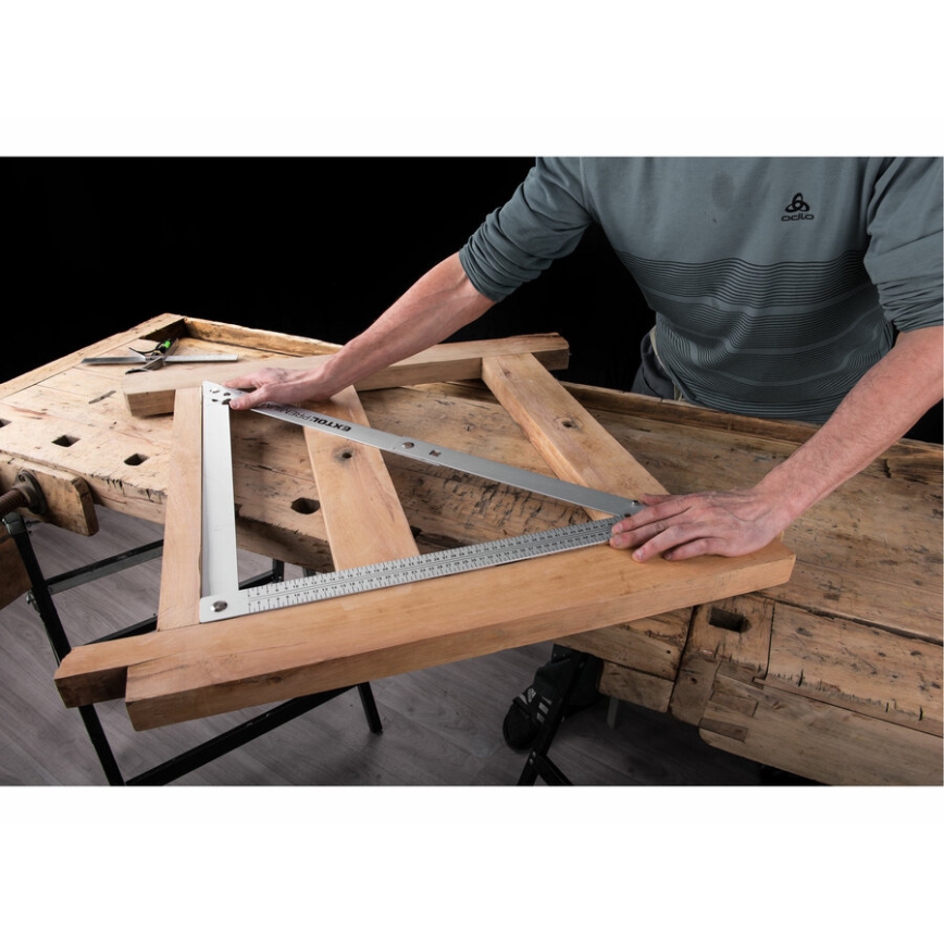 Extol Premium - Građevinarski sklopivi uglomer 600 mm