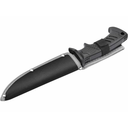 Extol Premium - Lovački nož crno/nerđajući čelik 14,5 cm