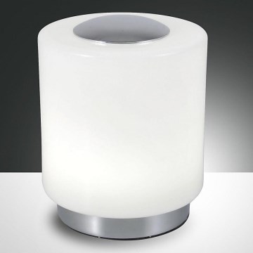 Fabas Luce 3257-30-138 - LED Prigušiva stona lampa na dodir SIMI LED/8W/230V srebrno