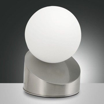 Fabas Luce 3360-30-178 - LED Prigušiva stona lampa na dodir GRAVITY LED/5W/230V mat krom