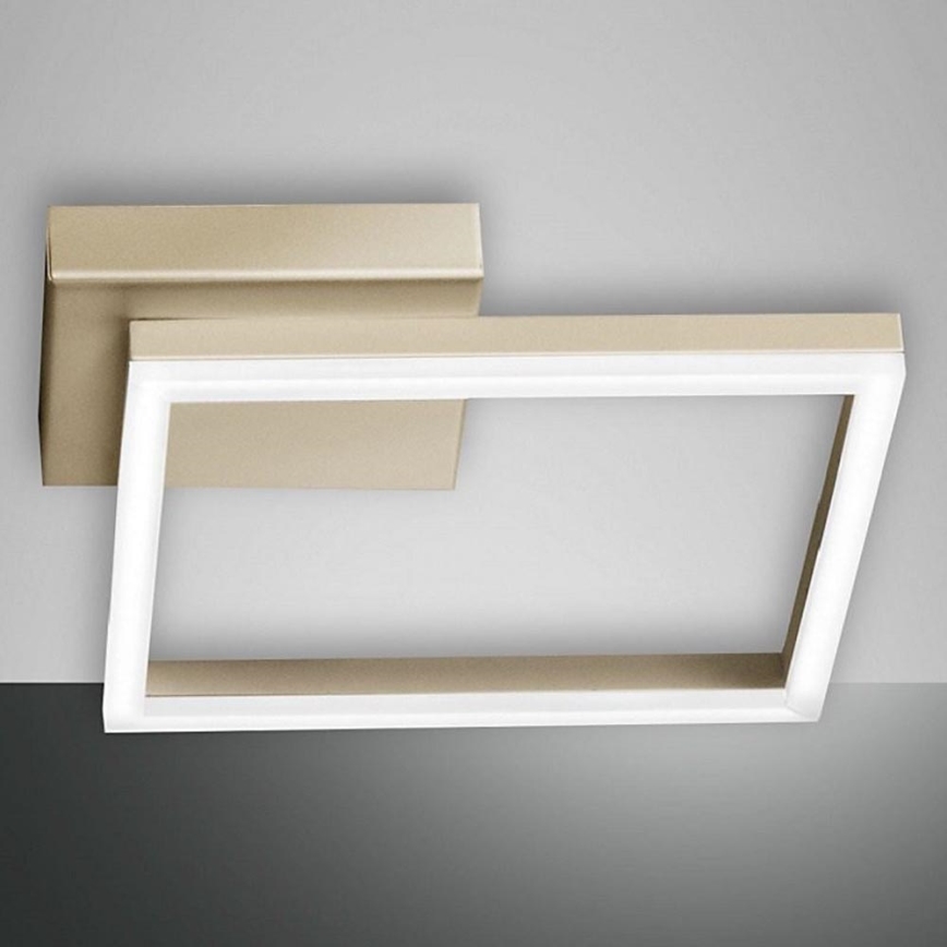 Fabas Luce 3394-21-225 - LED Prigušiva plafonjera BARD LED/22W/230V 3000K zlatna