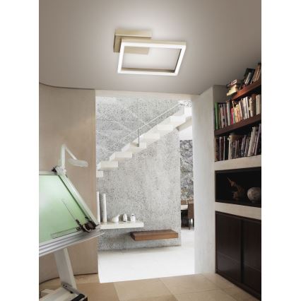 Fabas Luce 3394-21-225 - LED Prigušiva plafonjera BARD LED/22W/230V 3000K zlatna
