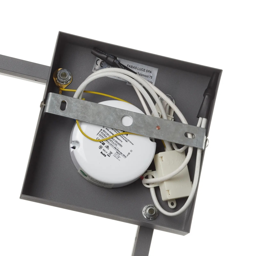Fabas Luce 3394-21-282 - LED Prigušiva plafonjera BARD LED/22W/230V 3000K antracit