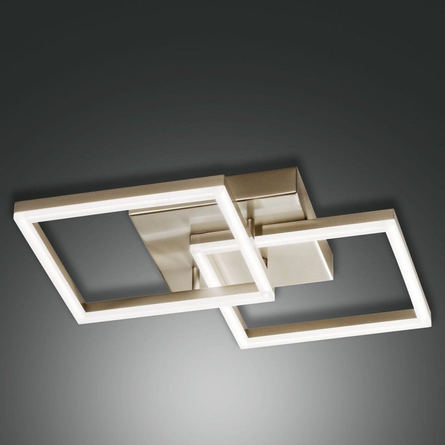 Fabas Luce 3394-22-225 - LED Prigušiva plafonjera BARD LED/39W/230V 3000K zlatna